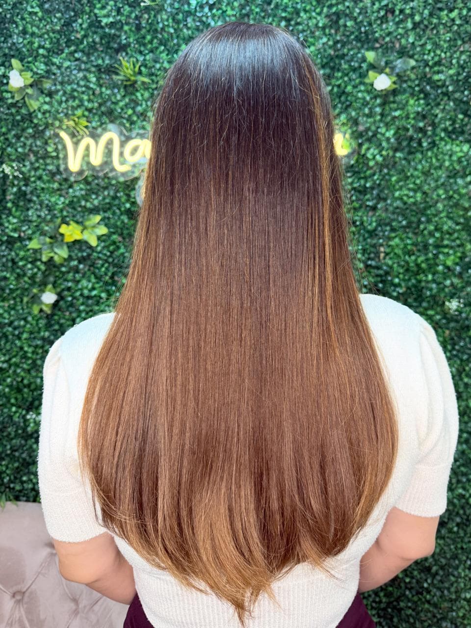 Depois do mega hair com cabelo brasileiro — Magnífica, Barra da Tijuca