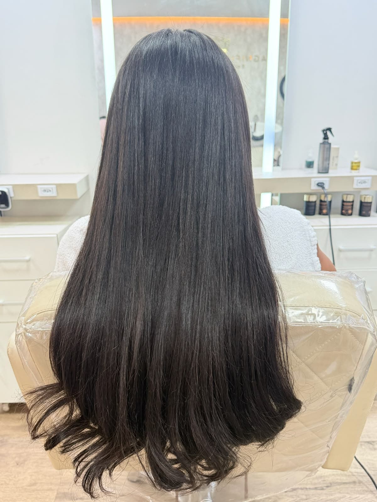 Depois do mega hair com cabelo brasileiro — Magnífica, Barra da Tijuca